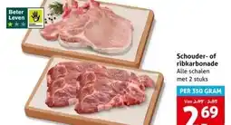 Hoogvliet Schouder-of ribkarbonade aanbieding
