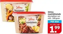 Hoogvliet Johma maaltijdsalade aanbieding