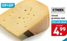 Hoogvliet Streek graskaas stuk aanbieding