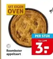 Hoogvliet Roomboter appeltaart aanbieding