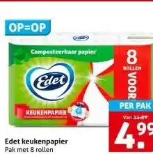 Hoogvliet Edet keukenpapier aanbieding