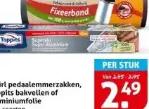 Hoogvliet Swirl pedaalemmerzakken, Toppits bakvellen of aluminiumfolie aanbieding