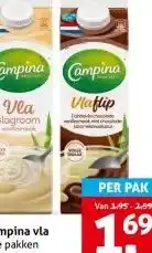 Hoogvliet Campina vla aanbieding