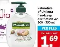 Hoogvliet Palmolive of Unicura handzeep aanbieding