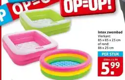 Hoogvliet Intex zwembad aanbieding