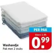 Hoogvliet Washandje aanbieding