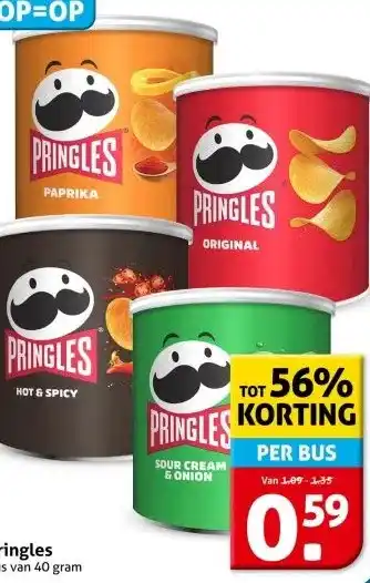 Hoogvliet Pringles aanbieding