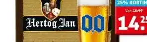 Hoogvliet Hertog Jan 0.0 aanbieding