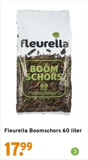 GAMMA Fleurella Boomschors 60 liter aanbieding