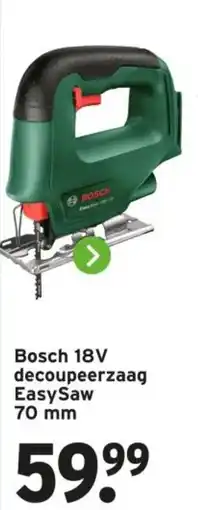 GAMMA Bosch 18V decoupeerzaag EasySaw aanbieding
