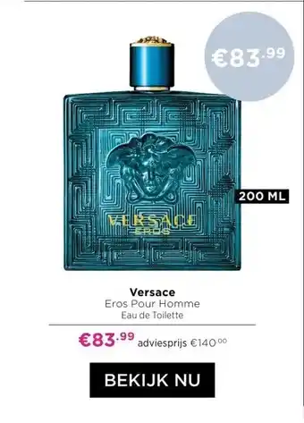 ICI Paris XL Versace Eros Pour Homme Eau de Toilette aanbieding