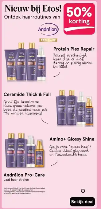 Etos Nieuw bij Etos! aanbieding