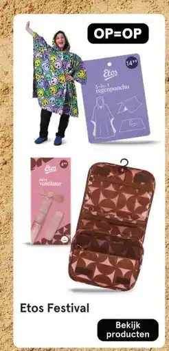 Etos Etos Festival aanbieding