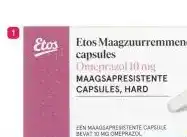 Etos Etos Omeprazol 10 mg maagzuurremmende capsules 14 stuks*** bij brandend maagzuur aanbieding