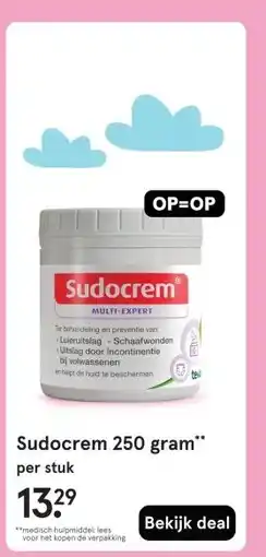 Etos Sudocrem 250 gram aanbieding