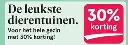 Etos De leukste dierentuinen. Voor het hele gezin met 30% korting! aanbieding