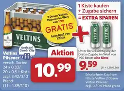 Combi Veltins Pilsener aanbieding