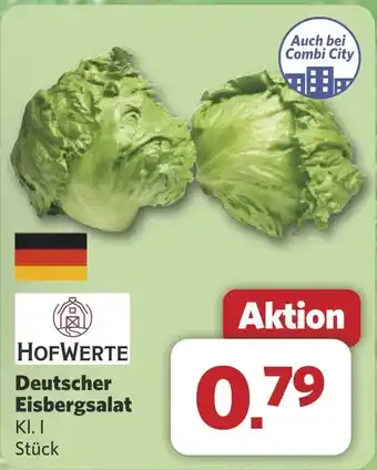 Combi Deutscher Eisbergsalat aanbieding