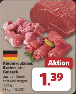 Combi Rinderrouladen, Braten oder Gulasch aanbieding