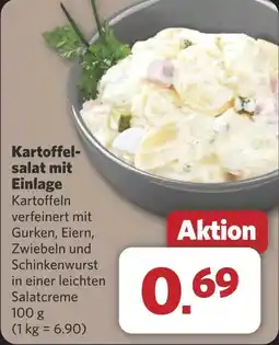 Combi Kartoffel- salat mit Einlage aanbieding