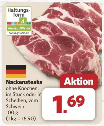 Combi Nackensteaks aanbieding