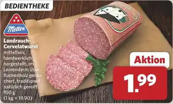 Combi Landrauch- Cervelatwurst aanbieding