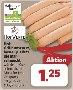 Combi Hof- Grillbratwurst, beste Qualität die man schmeckt aanbieding