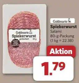 Combi Spiekerwurst aanbieding