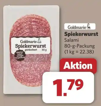 Combi Spiekerwurst aanbieding