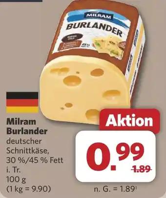 Combi Milram Burlander aanbieding