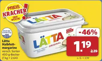 Combi Lätta Halbfett- margarine aanbieding