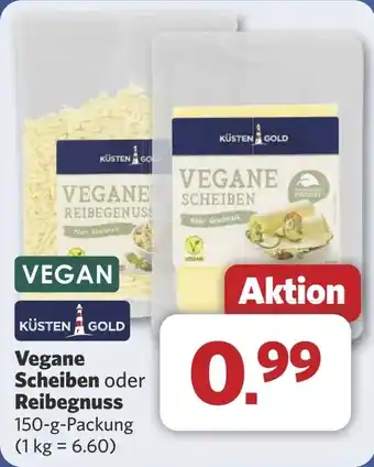 Combi Vegane Scheiben oder Reibegnuss aanbieding