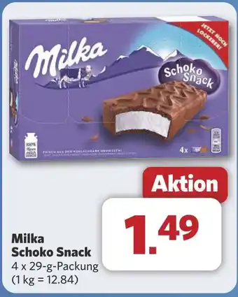 Combi Milka Schoko Snack aanbieding