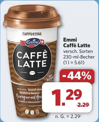 Combi Emmi Caffè Latte aanbieding