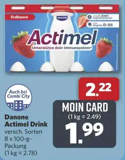 Combi Danone Actimel Drink aanbieding