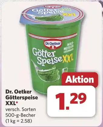 Combi Dr. Oetker Götterspeise XXL aanbieding