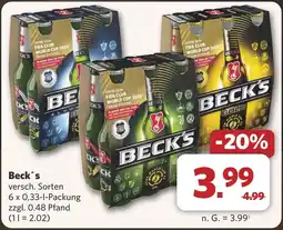 Combi Beck's aanbieding