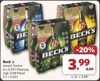 Combi Beck's aanbieding