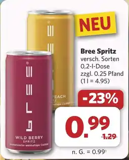 Combi Bree Spritz aanbieding