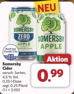 Combi Somersby Cider aanbieding