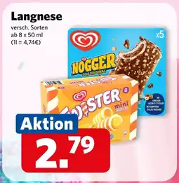 Combi Langnese aanbieding
