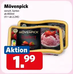 Combi Mövenpick aanbieding