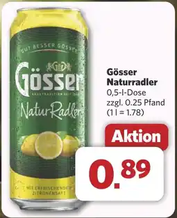 Combi Gösser Naturradler aanbieding