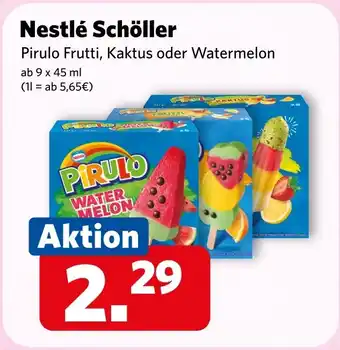 Combi Nestlé Schöller aanbieding