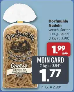 Combi DorfmĂĽhle Nudeln aanbieding