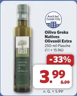 Combi Oiliva Greka Natives Olivenöl Extra aanbieding