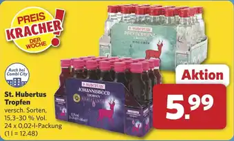 Combi St. Hubertus Tropfen aanbieding
