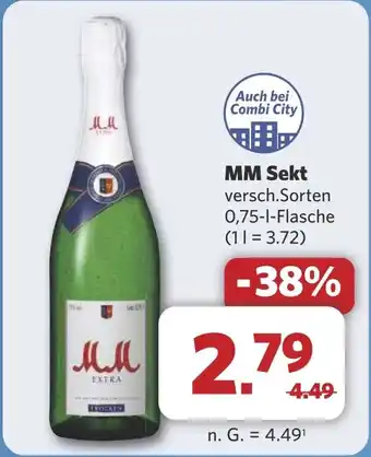 Combi MM Sekt aanbieding