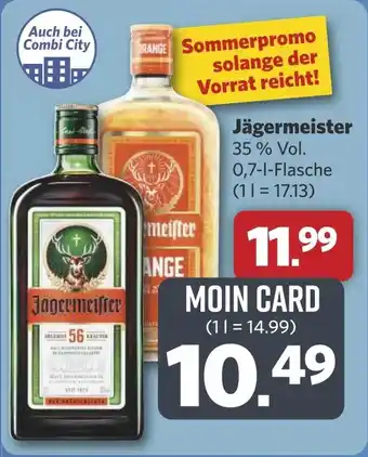 Combi Jägermeister aanbieding