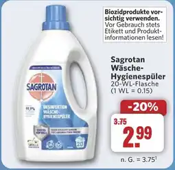 Combi Sagrotan Wäsche- Hygienespüler aanbieding